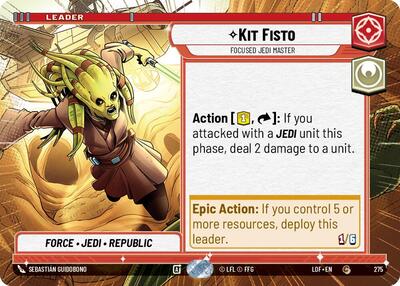 Kit Fisto, Focused Jedi Master - Hyperspace (Legends of the Force)(LFL-0275/1159)(R)