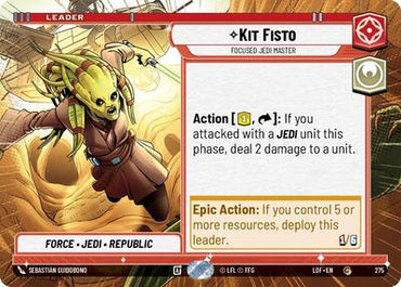 Kit Fisto, Focused Jedi Master - Hyperspace (Legends of the Force)(LFL-0275/1159)(R)