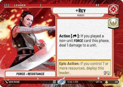 Rey, Nobody - Hyperspace (Legends of the Force)(LFL-0276/1159)(R)