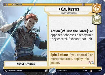 Cal Kestis, I Can't Keep Hiding - Hyperspace (Legends of the Force)(LFL-0279/1159)(C)