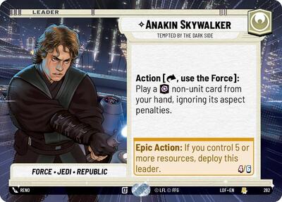 Anakin Skywalker, Tempted by the Dark Side - Hyperspace (Legends of the Force)(LFL-0282/1159)(R)