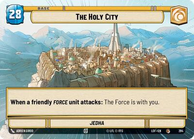 The Holy City // Shield - Hyperspace (Legends of the Force)(LFL-294 // T02)(C)