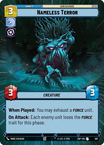 Nameless Terror - Hyperspace (Legends of the Force)(LFL-0297/1159)(U)