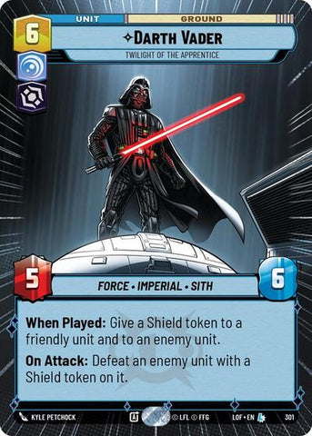 Darth Vader, Twilight of the Apprentice - Hyperspace (Legends of the Force)(LFL-0301/1159)(L)