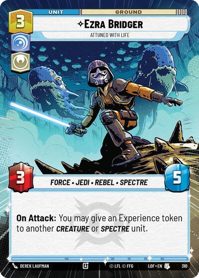 Ezra Bridger, Attuned With Life - Hyperspace (Legends of the Force)(LFL-0310/1159)(U)