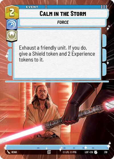 Calm in the Storm - Hyperspace (Legends of the Force)(LFL-0318/1159)(U)