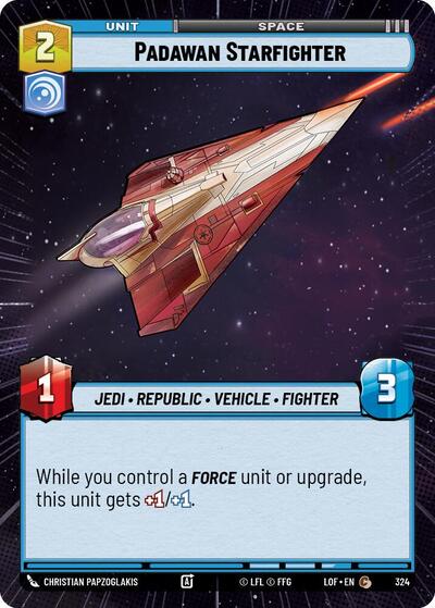 Padawan Starfighter - Hyperspace (Legends of the Force)(LFL-0324/1159)(C)