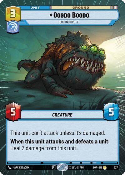 Oggdo Bogdo, Bogano Brute - Hyperspace (Legends of the Force)(LFL-0327/1159)(R)