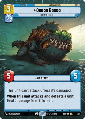 Oggdo Bogdo, Bogano Brute - Hyperspace (Legends of the Force)(LFL-0327/1159)(R)