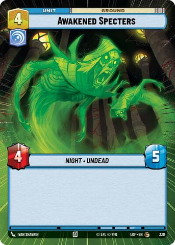 Awakened Specters - Hyperspace (Legends of the Force)(LFL-0330/1159)(C)