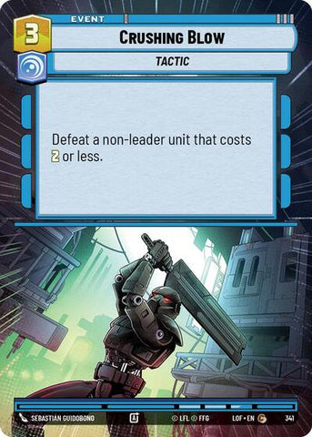 Crushing Blow - Hyperspace (Legends of the Force)(LFL-0341/1159)(C)