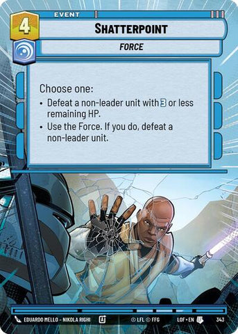 Shatterpoint - Hyperspace (Legends of the Force)(LFL-0343/1159)(U)