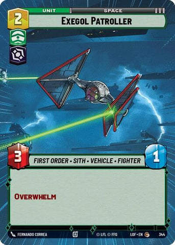 Exegol Patroller - Hyperspace (Legends of the Force)(LFL-0344/1159)(C)