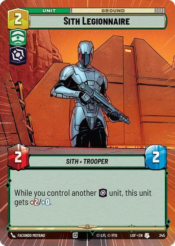 Sith Legionnaire - Hyperspace (Legends of the Force)(LFL-0345/1159)(U)