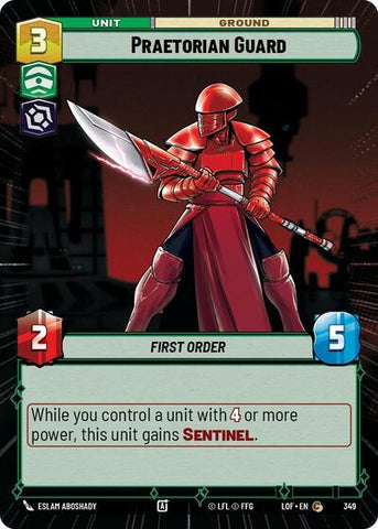 Praetorian Guard - Hyperspace (Legends of the Force)(LFL-0349/1159)(C)