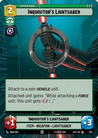 Inquisitor's Lightsaber - Hyperspace (Legends of the Force)(LFL-0354/1159)(C)