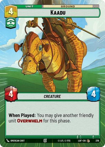 Kaadu - Hyperspace (Legends of the Force)(LFL-0378/1159)(C)