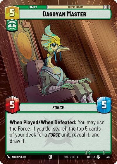 Dagoyan Master - Hyperspace (Legends of the Force)(LFL-0379/1159)(U)