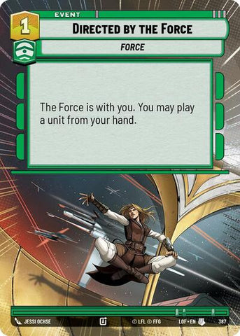 Directed by the Force - Hyperspace (Legends of the Force)(LFL-0387/1159)(U)