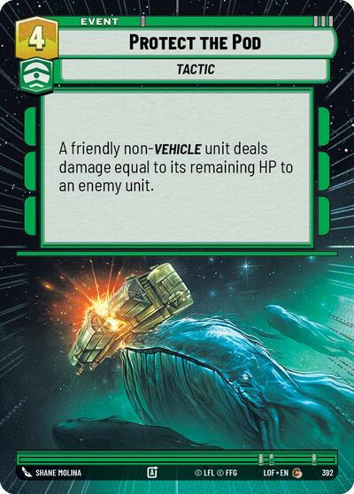 Protect the Pod - Hyperspace (Legends of the Force)(LFL-0392/1159)(C)