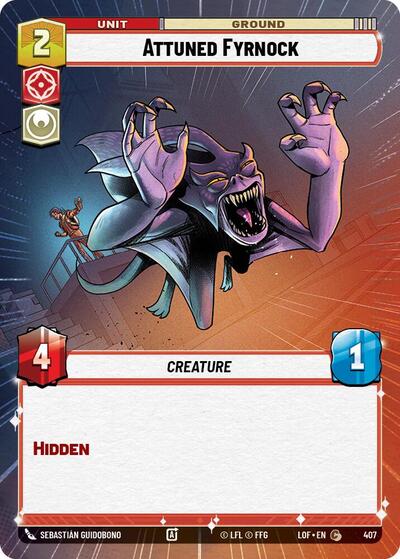 Attuned Fyrnock - Hyperspace (Legends of the Force)(LFL-0407/1159)(C)