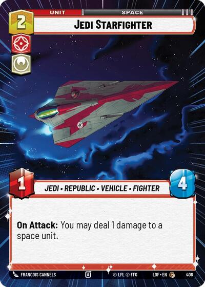 Jedi Starfighter - Hyperspace (Legends of the Force)(LFL-0408/1159)(C)