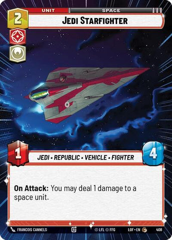 Jedi Starfighter - Hyperspace (Legends of the Force)(LFL-0408/1159)(C)