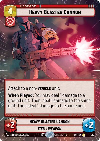 Heavy Blaster Cannon - Hyperspace (Legends of the Force)(LFL-0435/1159)(R)