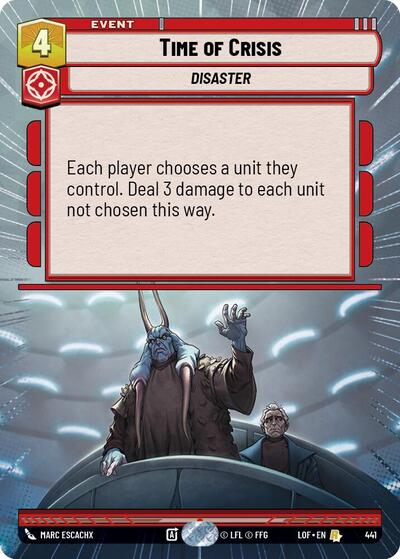 Time of Crisis - Hyperspace (Legends of the Force)(LFL-0441/1159)(R)