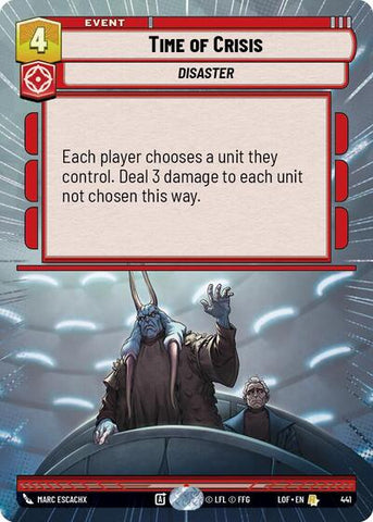 Time of Crisis - Hyperspace (Legends of the Force)(LFL-0441/1159)(R)