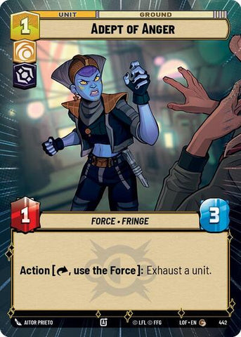 Adept of Anger - Hyperspace (Legends of the Force)(LFL-0442/1159)(C)