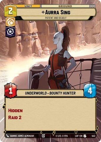 Aurra Sing, Patient and Deadly - Hyperspace (Legends of the Force)(LFL-0443/1159)(U)