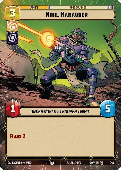 Nihil Marauder - Hyperspace (Legends of the Force)(LFL-0446/1159)(C)