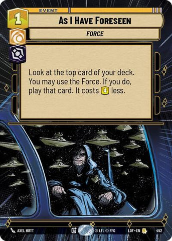 As I Have Foreseen - Hyperspace (Legends of the Force)(LFL-0452/1159)(R)