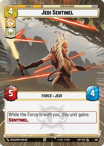 Jedi Sentinel - Hyperspace (Legends of the Force)(LFL-0460/1159)(C)