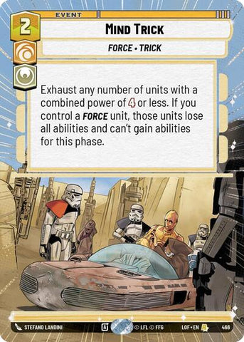 Mind Trick - Hyperspace (Legends of the Force)(LFL-0466/1159)(R)