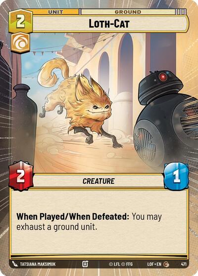 Loth-Cat - Hyperspace (Legends of the Force)(LFL-0471/1159)(C)