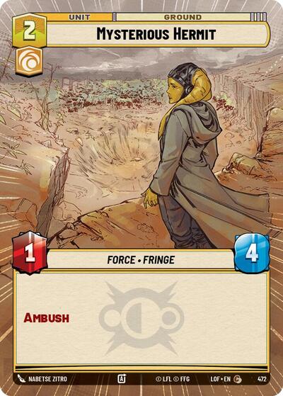 Mysterious Hermit - Hyperspace (Legends of the Force)(LFL-0472/1159)(C)