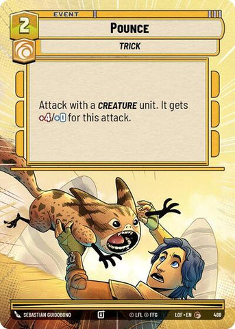 Pounce - Hyperspace (Legends of the Force)(LFL-0488/1159)(C)