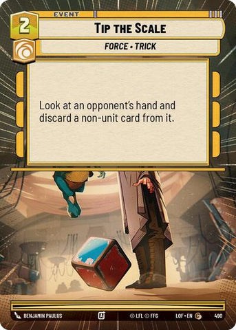 Tip the Scale - Hyperspace (Legends of the Force)(LFL-0490/1159)(C)