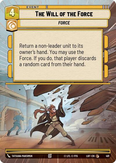 The Will of the Force - Hyperspace (Legends of the Force)(LFL-0491/1159)(C)
