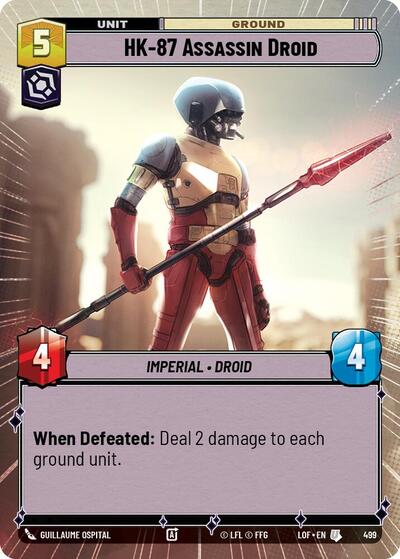 HK-87 Assassin Droid - Hyperspace (Legends of the Force)(LFL-0499/1159)(U)