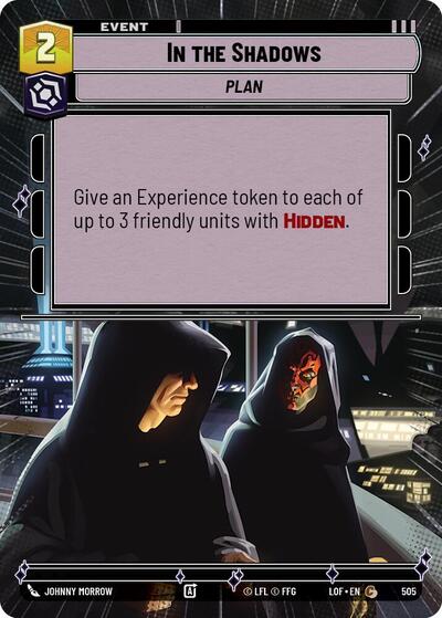 In the Shadows - Hyperspace (Legends of the Force)(LFL-0505/1159)(C)