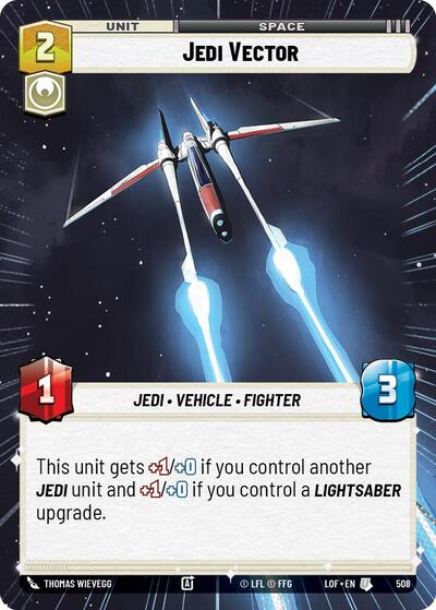 Jedi Vector - Hyperspace (Legends of the Force)(LFL-0508/1159)(U)