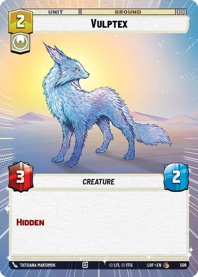 Vulptex - Hyperspace (Legends of the Force)(LFL-0509/1159)(C)