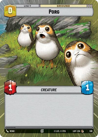 Porg - Hyperspace (Legends of the Force)(LFL-0518/1159)(C)