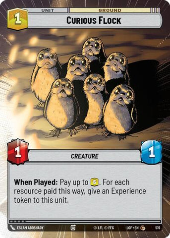 Curious Flock - Hyperspace (Legends of the Force)(LFL-0519/1159)(C)