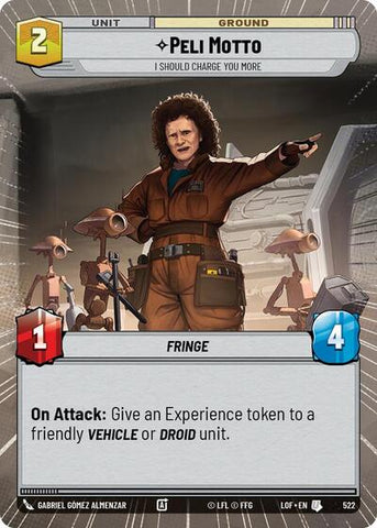 Peli Motto, I Should Charge You More - Hyperspace (Legends of the Force)(LFL-0522/1159)(U)