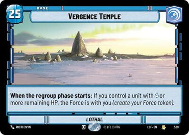 Vergence Temple - Foil (Legends of the Force)(LFL-0529/1159)(R)
