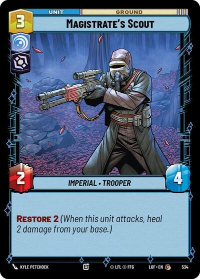 Magistrate's Scout - Foil (Legends of the Force)(LFL-0534/1159)(C)